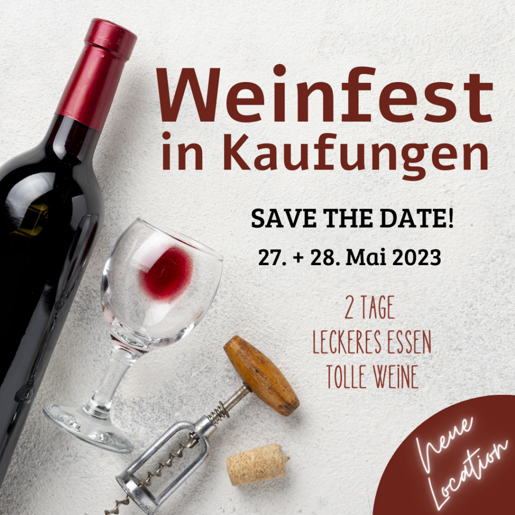 Weinfest Save the Date 2023